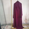 Abaya à Capuche pour Femme, Vêtement de Prière Musulmane, Jilbab, Robe Longue, Dubaï, Turquie, Vêtements Islamiques, Djellaba