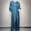 Robe Hijab pour Femme Musulmane, Djellaba, Vêtement Islamique, Ramadan, Eid Mubarak, Abaya Dubaï, Kaftan Arabe