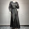 Robe Hijab pour Femme Musulmane, Djellaba, Vêtement Islamique, Ramadan, Eid Mubarak, Abaya Dubaï, Kaftan Arabe