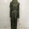 57260-c1b7f3.jpg Robe Djellaba en Satin Doux et Soyeux pour Femme Musulmane, Abaya Brillante de Dubaï, Turquie, Ramadan, Eid, WY805