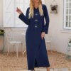 Abaya – Robe Hijab pour femmes, rose, musulmane, dubaï, turc, Islam, arabe, Caftan, Djellaba, robes africaines pour femmes
