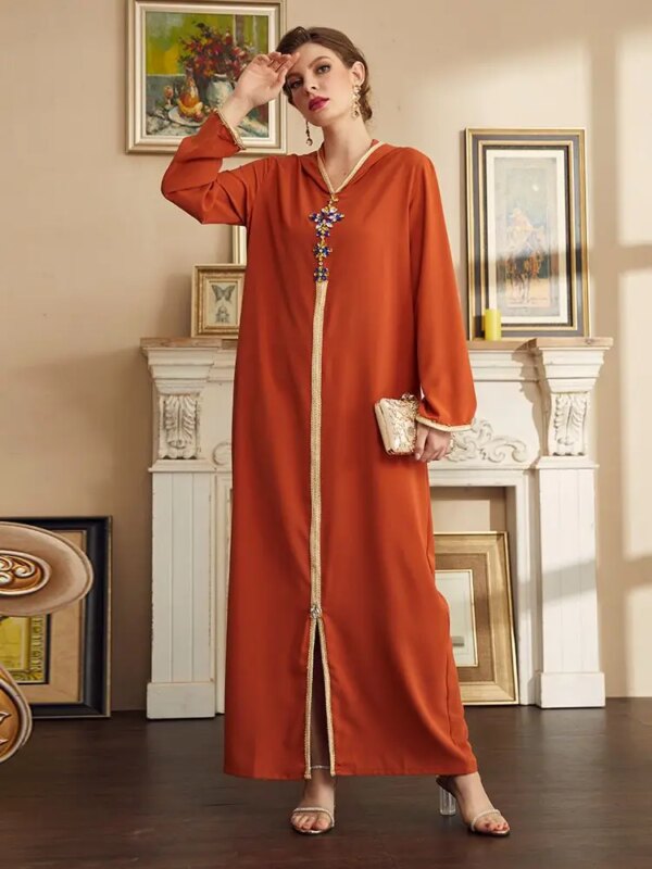 57276-66f7e6.jpg Ramadan Eid Abaya dubaï turquie Hijab longue Robe Musulmane vêtements islamiques robes africaines pour femmes Robe Musulmane Djellaba Femme