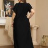 Robe Abaya à perles pour femmes musulmanes, col en V, kaftan marocain, djellaba, hijab, vêtements islamiques éducatifs, manches courtes, mode d'été