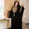 57597-1eb558.jpg Robe musulmane pour femmes Abaya Dubai, ensembles de fête de luxe, Turquie Islam Kaftan, vêtements africains, Ramadan Eid Djellaba, grande taille