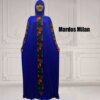 57677-bfb053.jpg Abaya à Capuche pour Femme Musulmane, Robe Hijab, Kaftan, Djellaba de Prière, Vêtements Islamiques, Longue tiens imar Arabie Saoudite, Turban, Grande Taille, 1 Pièce