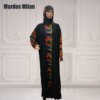 Abaya à Capuche pour Femme Musulmane, Robe Hijab, Kaftan, Djellaba de Prière, Vêtements Islamiques, Longue tiens imar Arabie Saoudite, Turban, Grande Taille, 1 Pièce