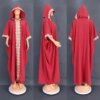 Abaya-Robe africaine à capuche pour femme, caftan musulman, Dubaï, Abayas, Robe de soirée de luxe, Robe élégante, Boubou, Djellaba féminine