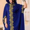 Abaya-Robe africaine à capuche pour femme, caftan musulman, Dubaï, Abayas, Robe de soirée de luxe, Robe élégante, Boubou, Djellaba féminine