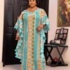 MAMADA-Vêtements africains pour femmes, Dashiki Abaya mn adt, robe longue de soirée + jupe intérieure, taille libre, phtalParty, L7539