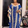 MAMADA-Vêtements africains pour femmes, Dashiki Abaya mn adt, robe longue de soirée + jupe intérieure, taille libre, phtalParty, L7539