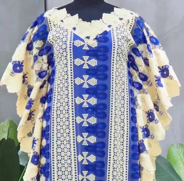 MAMADA-Vêtements africains pour femmes, Dashiki Abaya mn adt, robe longue de soirée + jupe intérieure, taille libre, phtalParty, L7539