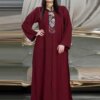 Abayas – robe à capuche pour femmes, manches longues, Maxi, strass, perlée, Caftan, Marocain, turquie, nouvelle collection 2022, haute qualité