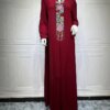 Abayas – robe à capuche pour femmes, manches longues, Maxi, strass, perlée, Caftan, Marocain, turquie, nouvelle collection 2022, haute qualité