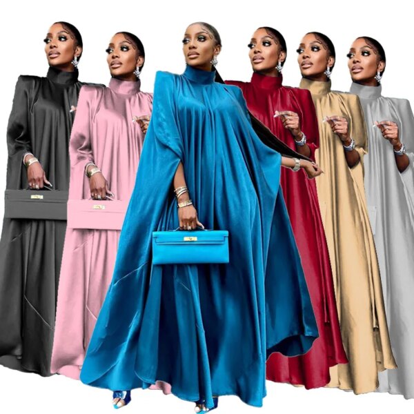 Robe Africaine Vide pour Femme, Tenue Ankara, Caftan, Boubou, ix, 2022, 2022