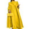Robe Africaine Vide pour Femme, Tenue Ankara, Caftan, Boubou, ix, 2022, 2022