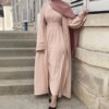 Abaya dubaï Kimono Cardigan, Robe longue, Hijab, pour femmes musulmanes, turquie, Islam