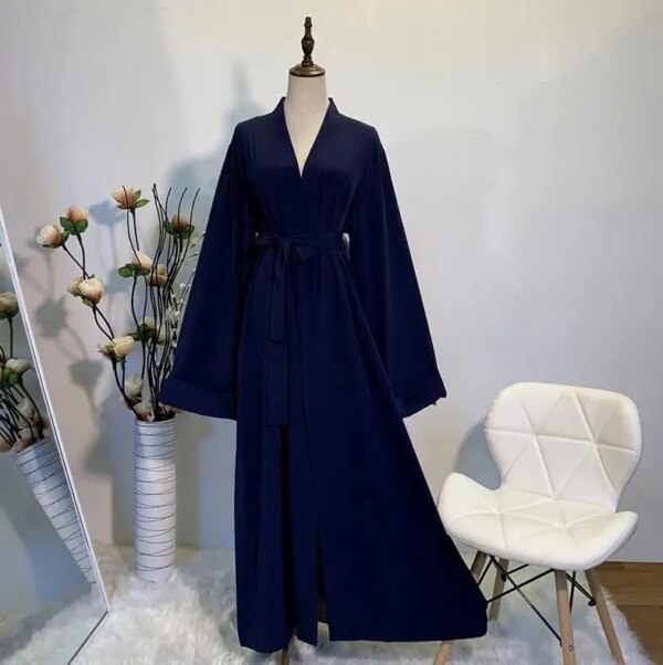 Abaya dubaï Kimono Cardigan, Robe longue, Hijab, pour femmes musulmanes, turquie, Islam