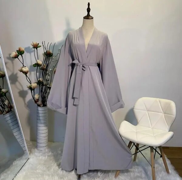 Abaya dubaï Kimono Cardigan, Robe longue, Hijab, pour femmes musulmanes, turquie, Islam