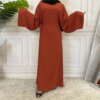 Abaya dubaï Kimono Cardigan, Robe longue, Hijab, pour femmes musulmanes, turquie, Islam