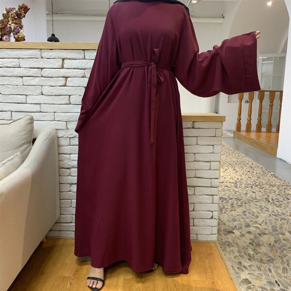 Abaya dubaï Kimono Cardigan, Robe longue, Hijab, pour femmes musulmanes, turquie, Islam