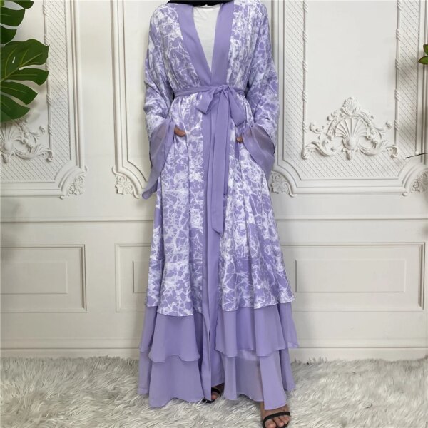 Ramadan Eid Mubarak Robe Longue Kimono Femme Musulmane dubaï Abaya pour femmes Kaftan Pakistan turquie Islam arabe Robe Musulmane