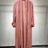 Abaya-Robe longue pour femmes musulmanes, vêtement de printemps, marocain, indien, dubaï, arabe, imprimé, Turquie, Eid, kaftan éducatif