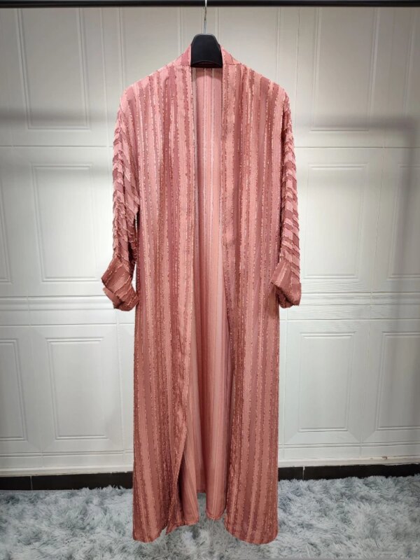 Abaya-Robe longue pour femmes musulmanes, vêtement de printemps, marocain, indien, dubaï, arabe, imprimé, Turquie, Eid, kaftan éducatif