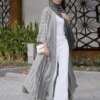 Abaya-Robe longue pour femmes musulmanes, vêtement de printemps, marocain, indien, dubaï, arabe, imprimé, Turquie, Eid, kaftan éducatif