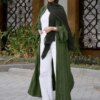 Abaya-Robe longue pour femmes musulmanes, vêtement de printemps, marocain, indien, dubaï, arabe, imprimé, Turquie, Eid, kaftan éducatif