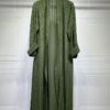 Abaya-Robe longue pour femmes musulmanes, vêtement de printemps, marocain, indien, dubaï, arabe, imprimé, Turquie, Eid, kaftan éducatif