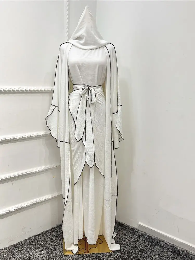 White with hijab