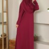 Robe de prière musulmane longue pour femmes, vêtements islamiques, couverture complète, Hijab, RamadanReis traditionnel, Turquie, Abaya, document 8