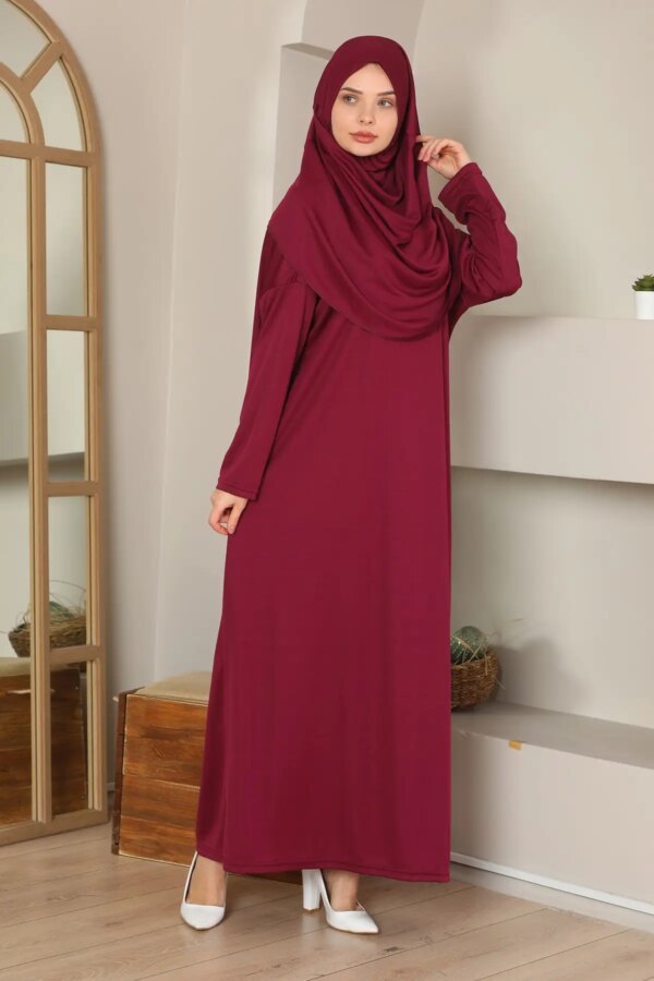 Robe de prière musulmane longue pour femmes, vêtements islamiques, couverture complète, Hijab, RamadanReis traditionnel, Turquie, Abaya, document 8