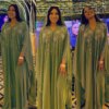 Abaya – robe africaine longue en mousseline de soie pour femme, vêtement traditionnel, grande taille, nouvelle collection été 2022