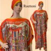 Vêtements africains surdimensionnés pour femmes, nouveau style, mode Dubaï Dashiki Abaya, taille libre, conception d'impression avec écharpe, robe longue adt, 2022