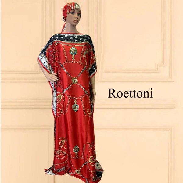 58424-fffd34.jpg Vêtements africains surdimensionnés pour femmes, nouveau style, mode Dubaï Dashiki Abaya, taille libre, conception d'impression avec écharpe, robe longue adt, 2022