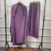 58435-52d862.jpg Abaya-Jupe de Ramadan 2 pièces pour femmes, vêtement de prière Jilbab, robe tiens imar Hijab, ensembles musulmans Abayat Islam, vêtements islamiques