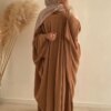 58544-8e5bce.jpg Robe longue de prière pour femmes, Abaya, Ramadan, Nida, manches chauve-souris, Hijab, Jilbab, robes africaines, Islam, Dubaï, modeste
