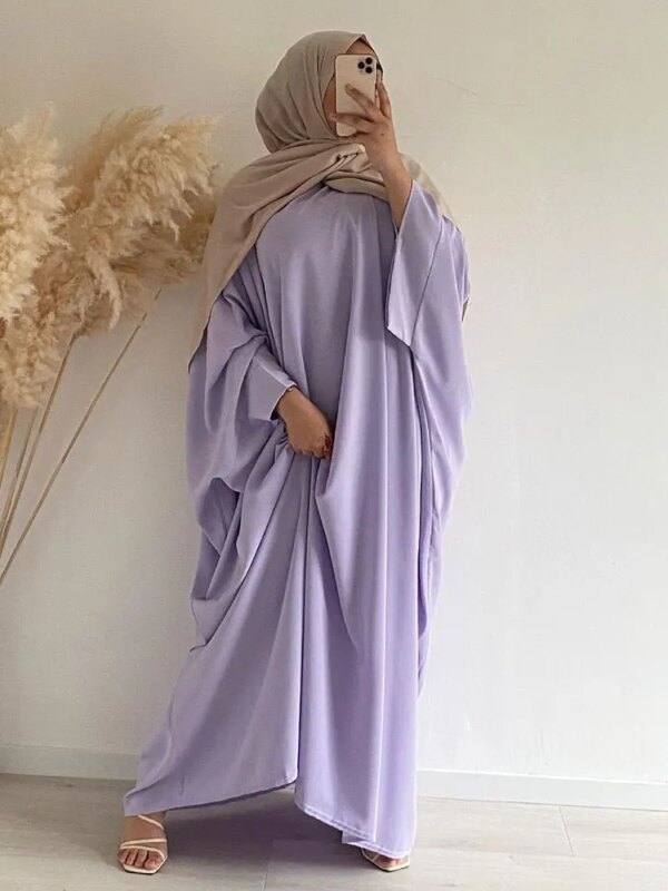 58544-d695c7.jpg Robe longue de prière pour femmes, Abaya, Ramadan, Nida, manches chauve-souris, Hijab, Jilbab, robes africaines, Islam, Dubaï, modeste