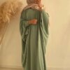 58544-e5d5e8.jpg Robe longue de prière pour femmes, Abaya, Ramadan, Nida, manches chauve-souris, Hijab, Jilbab, robes africaines, Islam, Dubaï, modeste