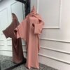 Robe longue de prière pour femmes, Abaya, Ramadan, Nida, manches chauve-souris, Hijab, Jilbab, robes africaines, Islam, Dubaï, modeste