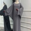 Robe longue de prière pour femmes, Abaya, Ramadan, Nida, manches chauve-souris, Hijab, Jilbab, robes africaines, Islam, Dubaï, modeste