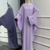 Robe longue de prière pour femmes, Abaya, Ramadan, Nida, manches chauve-souris, Hijab, Jilbab, robes africaines, Islam, Dubaï, modeste