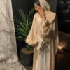 Abayas caftan pour femmes, robe longue musulmane, kimono, cardigan, Dubaï, Turquie, Islam, arabe, robe modeste