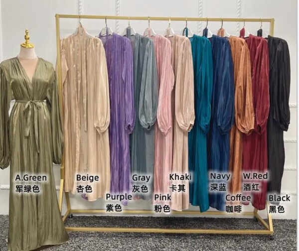 Abayas caftan pour femmes, robe longue musulmane, kimono, cardigan, Dubaï, Turquie, Islam, arabe, robe modeste
