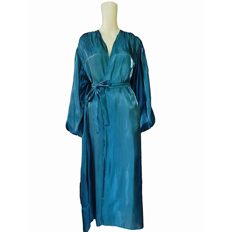 Peacock Blue abaya