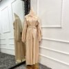 Abayas caftan pour femmes, robe longue musulmane, kimono, cardigan, Dubaï, Turquie, Islam, arabe, robe modeste