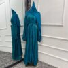Abayas caftan pour femmes, robe longue musulmane, kimono, cardigan, Dubaï, Turquie, Islam, arabe, robe modeste