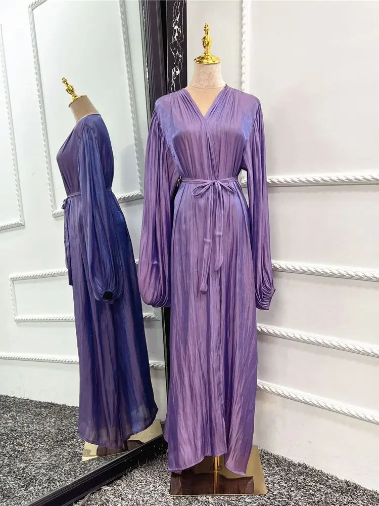 Purple abaya