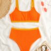 Maillot de bain femme 2 pièces pour femmes, bikini, ensemble deux pièces